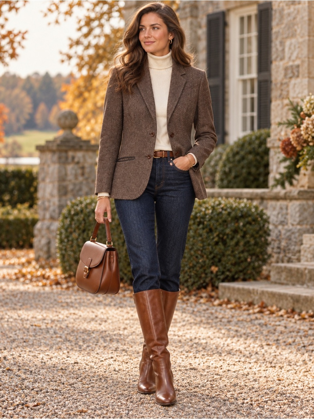 Brooks Brothers Quiet Luxury Blazer 8 Old Money Equestrian Preppy Heritage Fall
